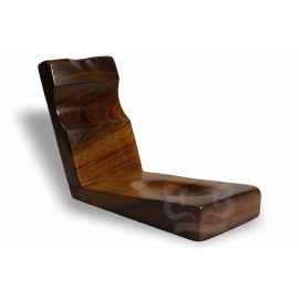 Suporte Bertoldi Botinha de Madeira Maciça – 1 Cachimbo